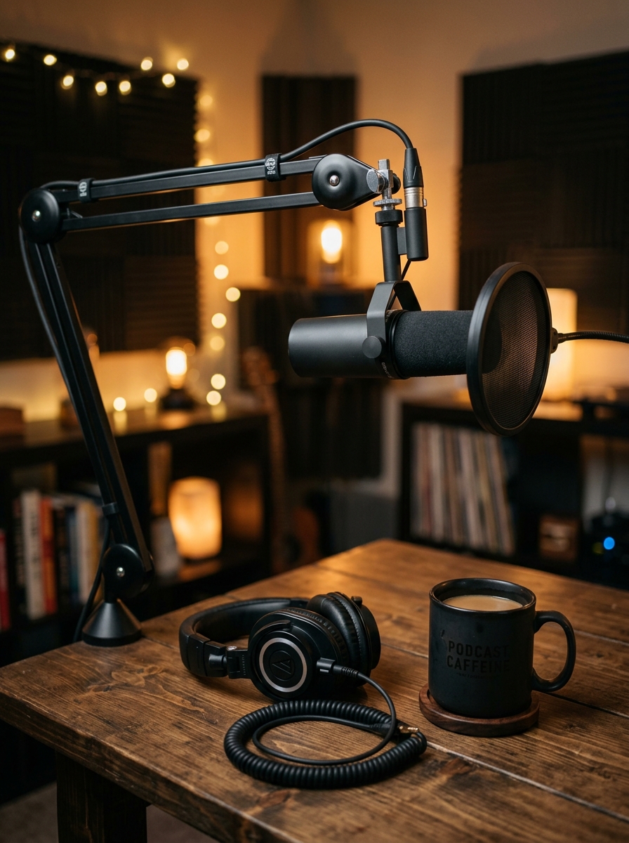 Studio Vyoma arts and sound recording setup